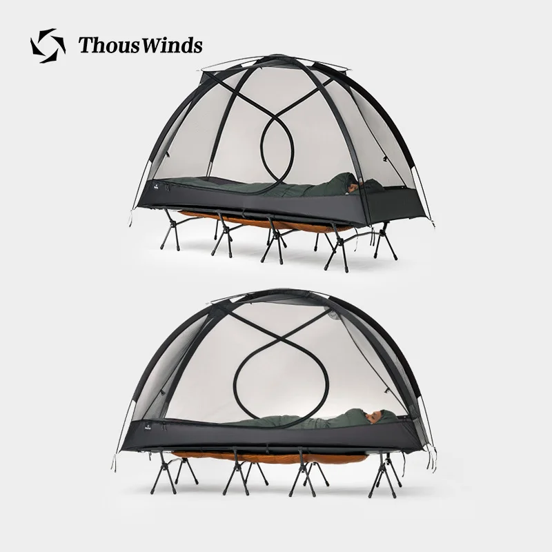 Thous Winds Camping Ultralight Sleeping Bag Down Waterproof Camping Cot Down Backing Fit with Helinox Cot Camping Supplies