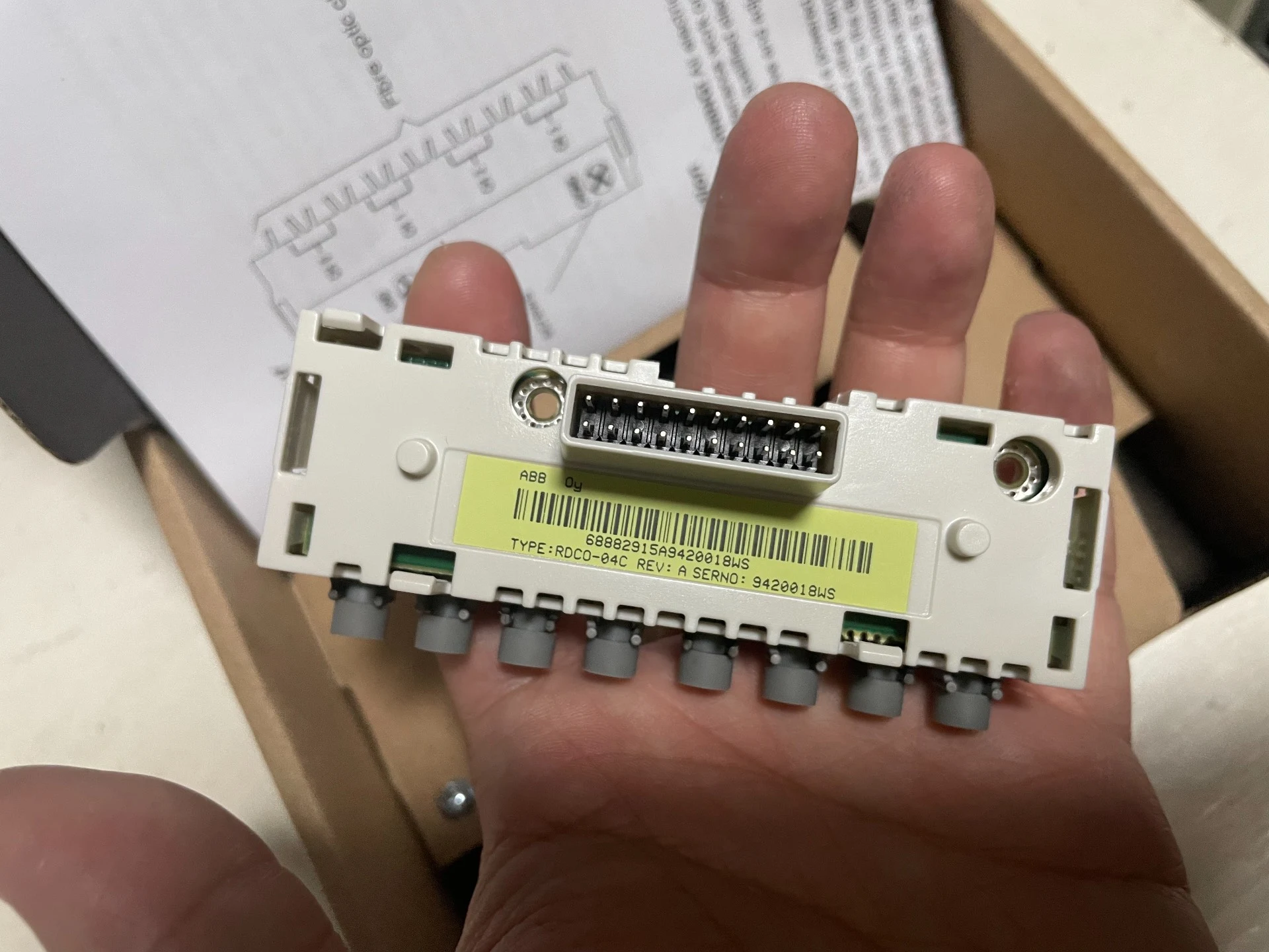 RDCO-04C New ABB Fiber Optic Communication Module, The Function Package Is Good, And The Price Is