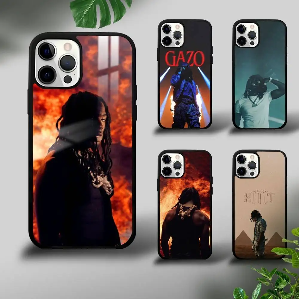 

Fashion Rapper G-Gazo Phone Case For iPhone 16 15 14 13 12 11 Pro Xs Max Mini Plus Celulares Hard Funda