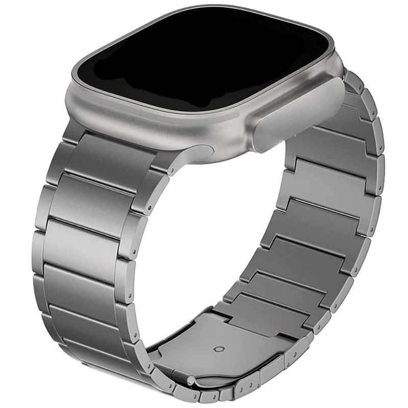 Ultra Light Titanium Band 49mm Compatible for Apple Watch Ultra Metal Band - Titanium Metal Bracelet