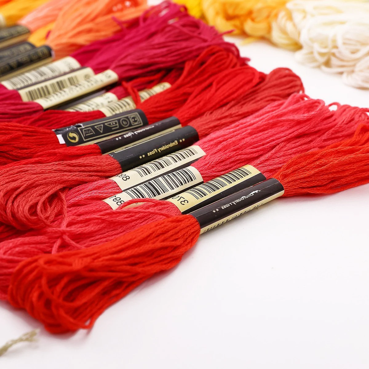 

Cotton Embroidery Set 8M Per Skein Double Mercerized Shiny Floss For Cross Stitch Crafts Random Color Cross Stitch