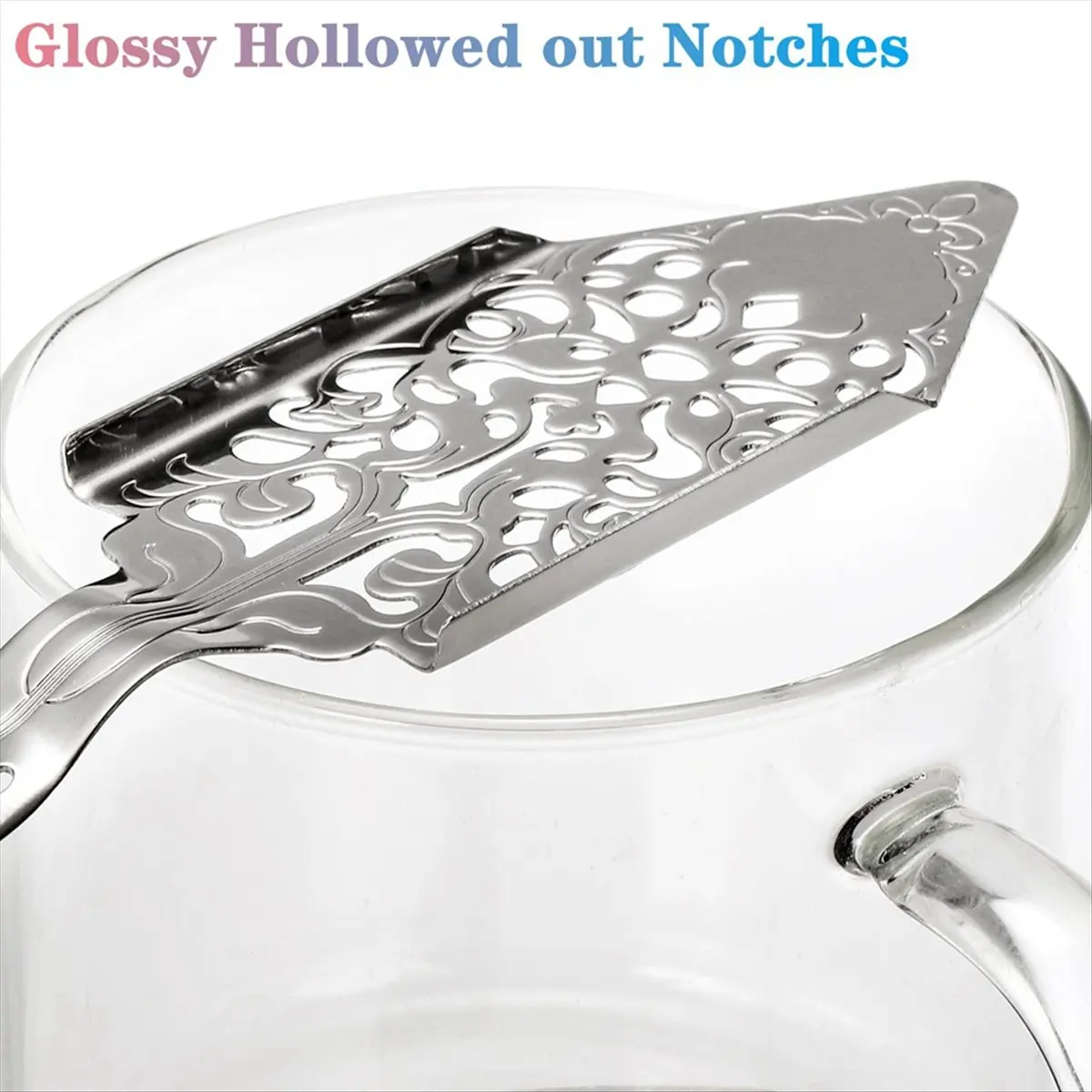 FOR HOME 6PCS Stainless Steel Absinthe Spoons Vintage Cocktail Bar Glass Cup Drinking Filter Hollowed Out Absinthe Spoon