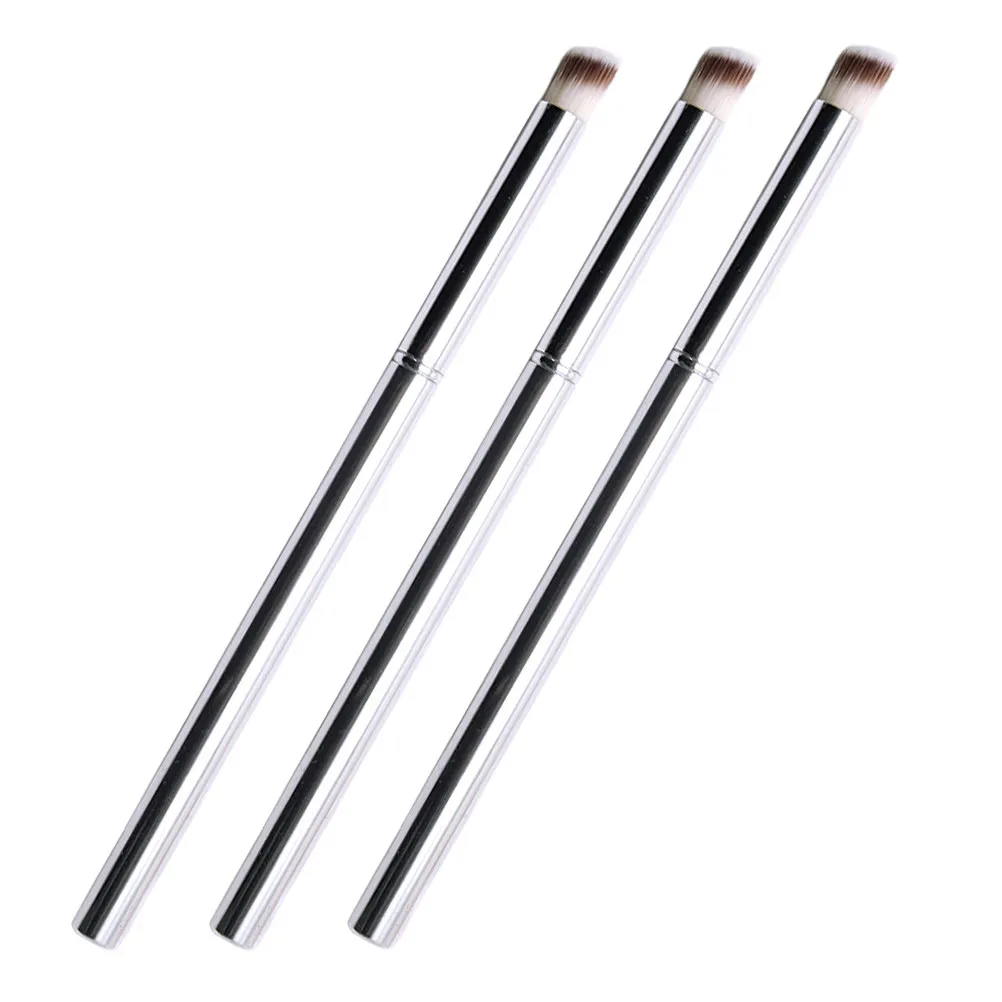 

3Pcs Professional Nail Art Brush Set Nylon Hair Stainless Steel Handle for DIY Manicure Design Nail Beauty Tool Kit