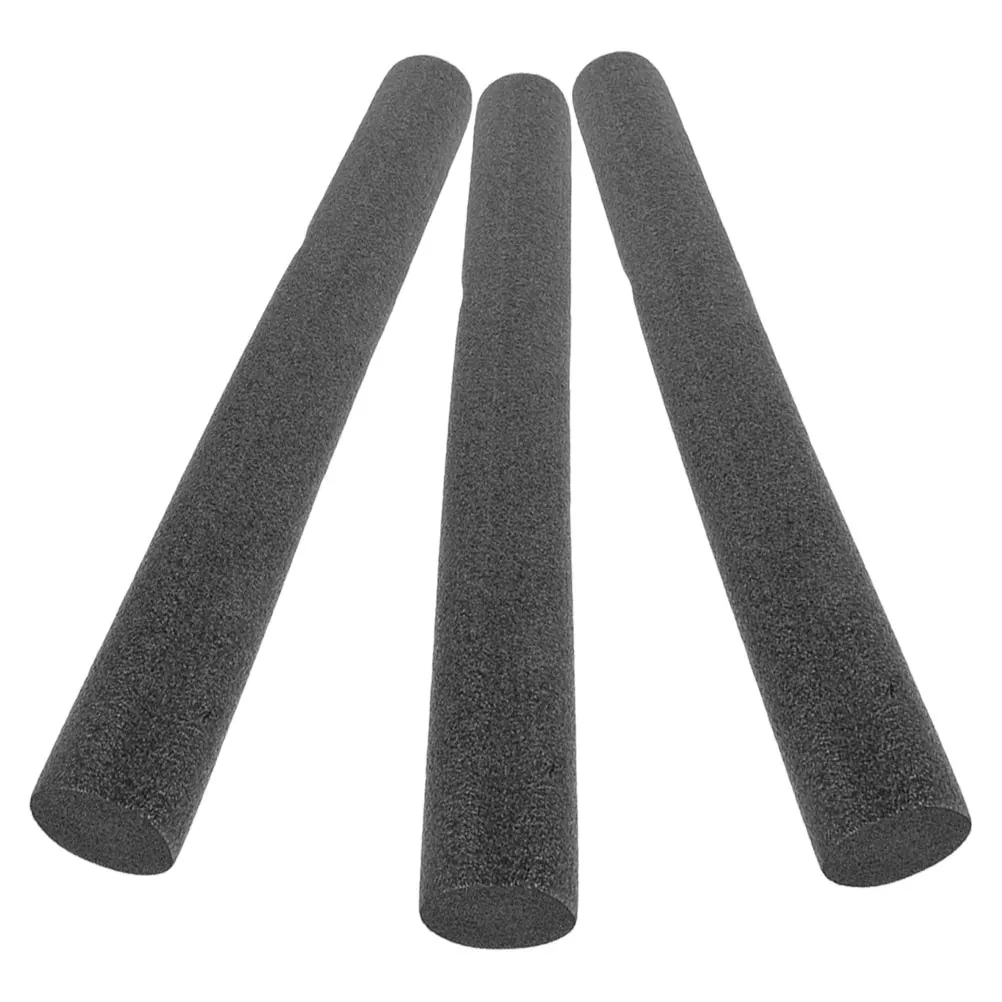 

3 Pcs Basketball Gear Practice Dribble Blocking Bar Interference Stick Equipment Black Rod