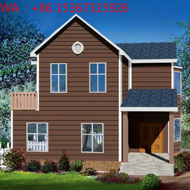 Modern Light Steel Structure Modular Prefabricated Luxury Residential Steel Villa