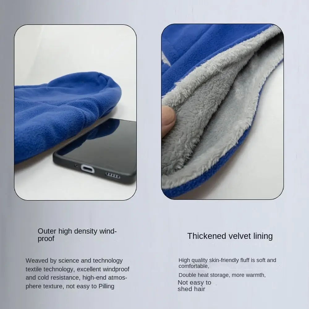 قناع شتوي دافئ جديد سميك لركوب الدراجات في الهواء الطلق، قبعات مريحة لحماية الرقبة ضد الرياح