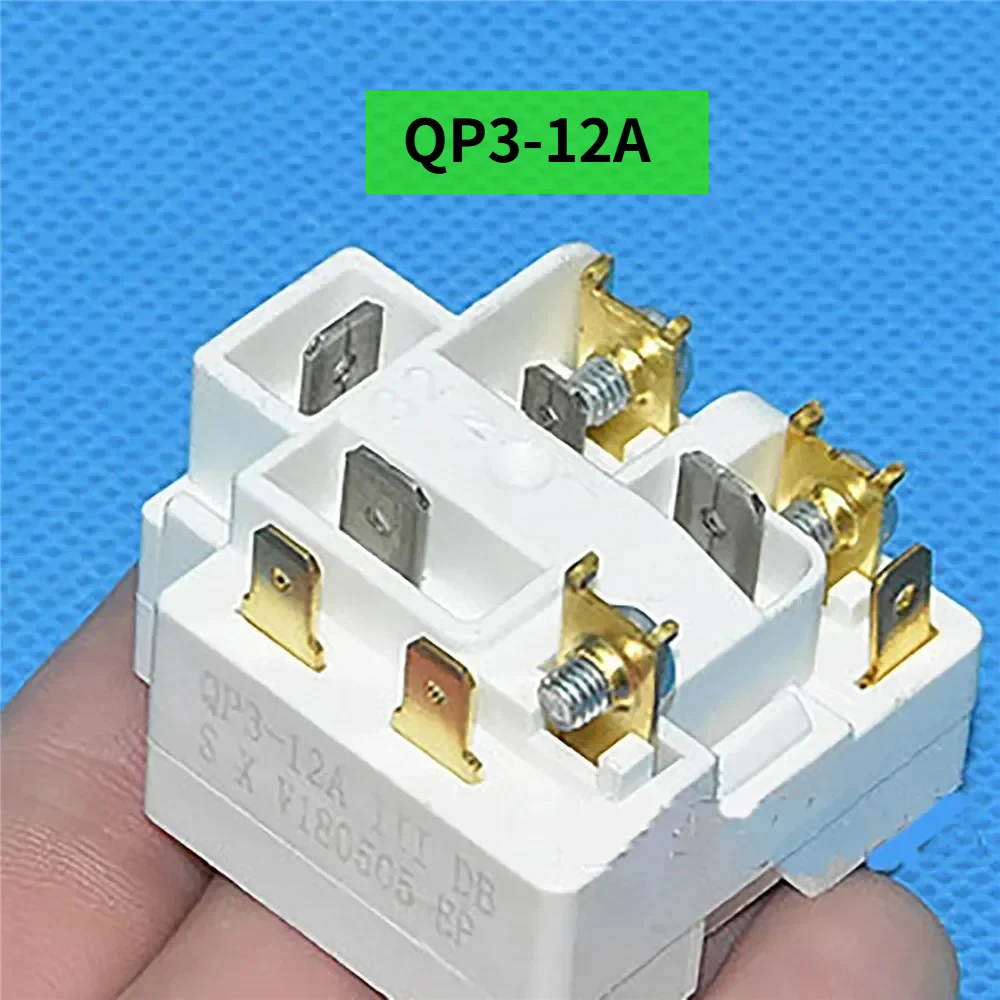 QP3-12A Refrigerator PartsCompressor Overload Starter Protector PTC and 4uf Capacitor For Haier Replacement Fridge