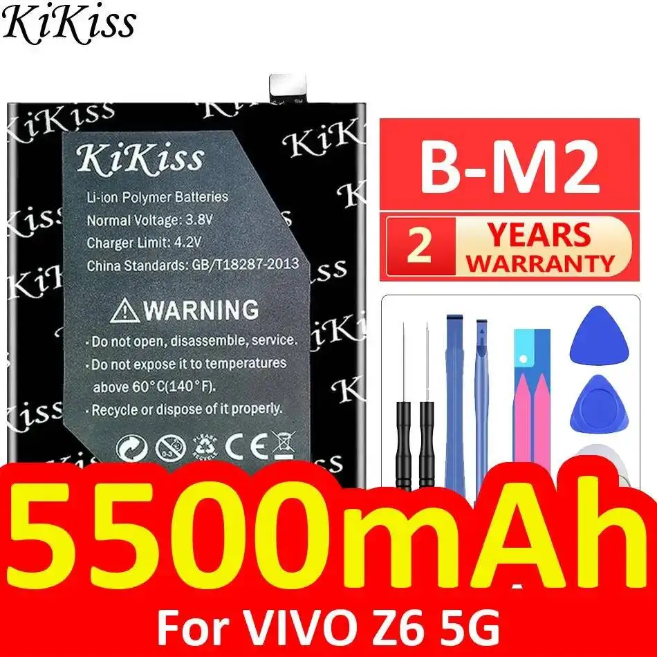 

B-M2 Mobile Phone Battery For Vivo Z6 5G Long-Lasting Performance 5500Mah