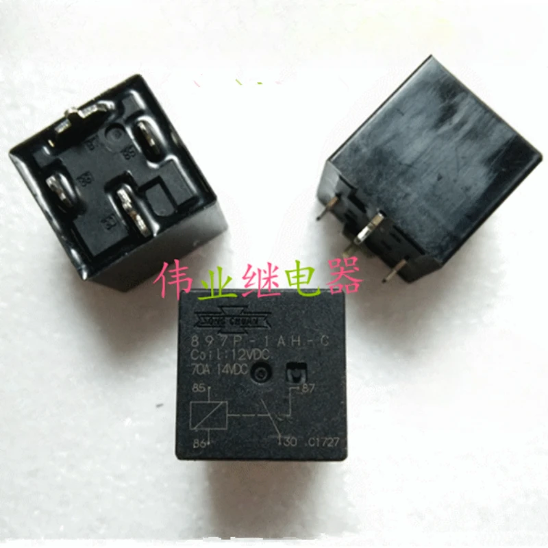 （Brand-new）1pcs/lot 100% original genuine relay:897P-1AH-C 12VDC 70A 4pins