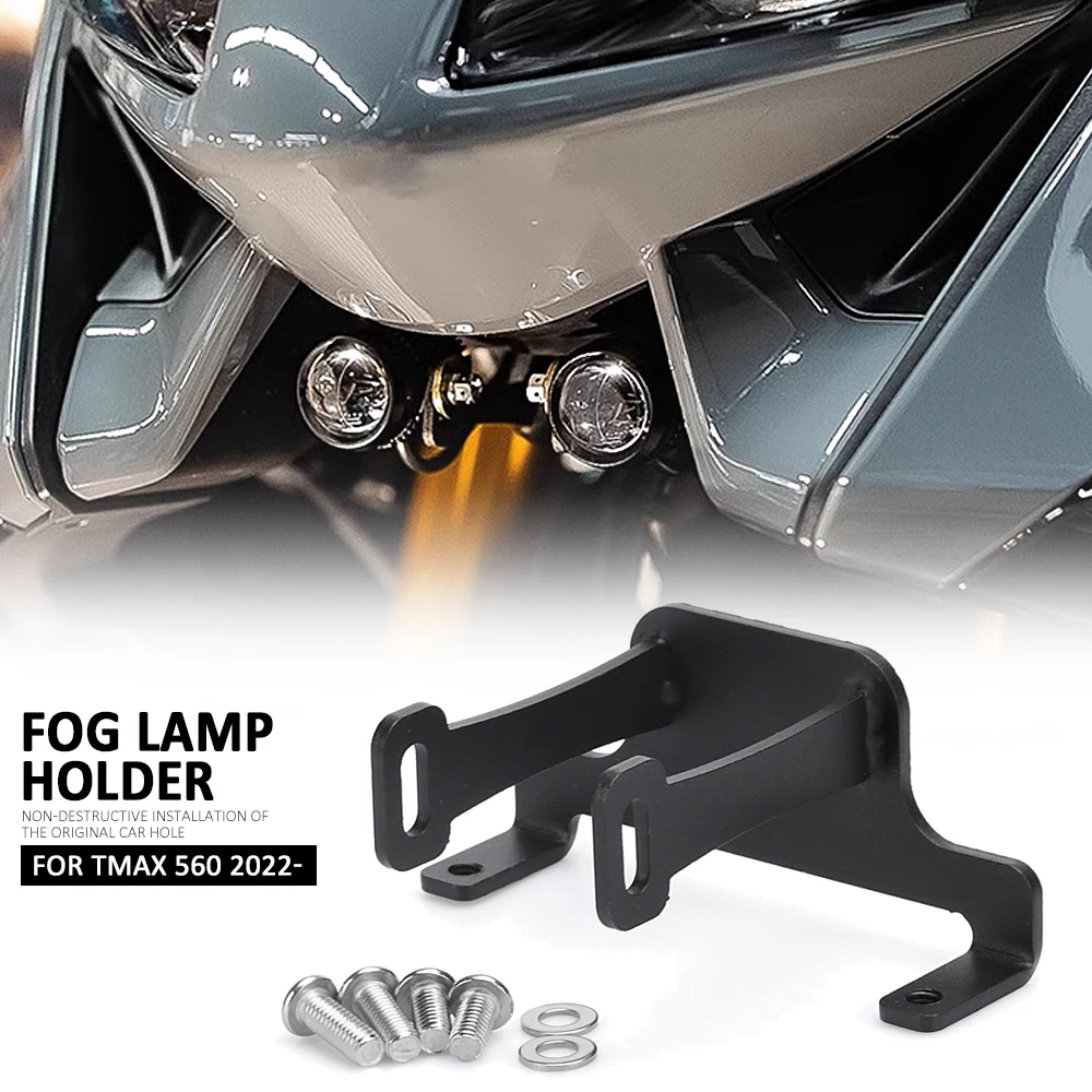 

Motorcycle Led Light Mount Bracket Driving Lighting Fog Lamp Holder For YAMAHA T-MAX560 TMAX560 T-MAX 560 TMAX 560 2022 2023