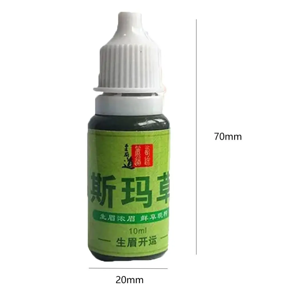 Usma Grass Eyebrow Growth Liquid 10ml Extract Essence Cilia Growth Nourishing Liquid Nourishing Liquid Eyelash Growth Liquid