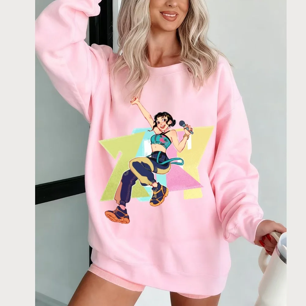 شعبية أنيمي KPop Demon Hunter هي سترة نسائية مطبوعة الخريف والشتاء البلوز للجنسين الإبداعية شخصية البلوز