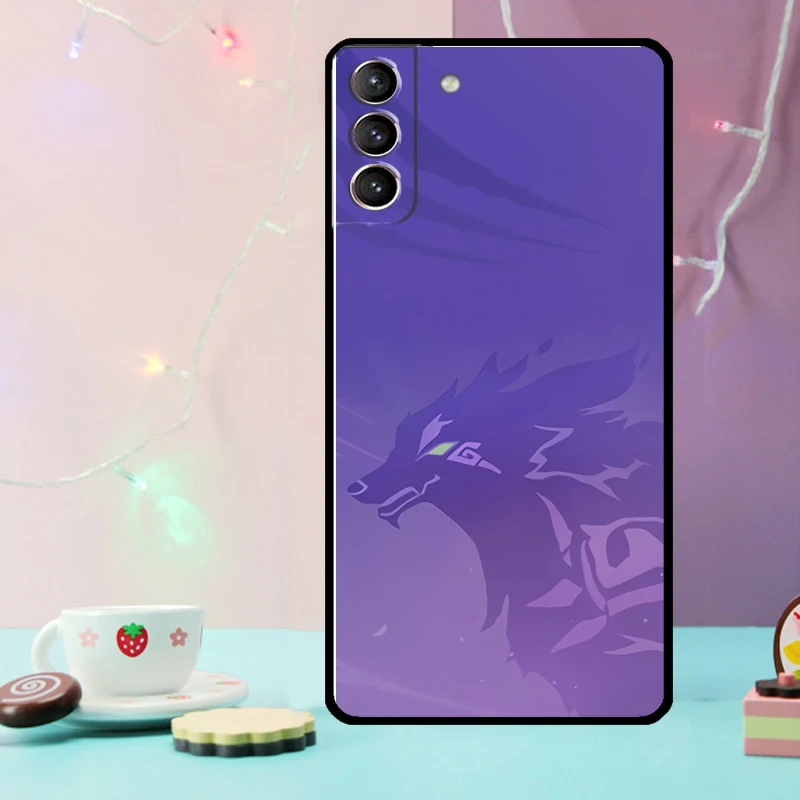 Genshin Impact Raiden Shogun Cover For Samsung Galaxy S24 Ultra S23 S22 Plus S20 S21 FE S8 S9 S10 Note 10 20 Ultra Case image 2