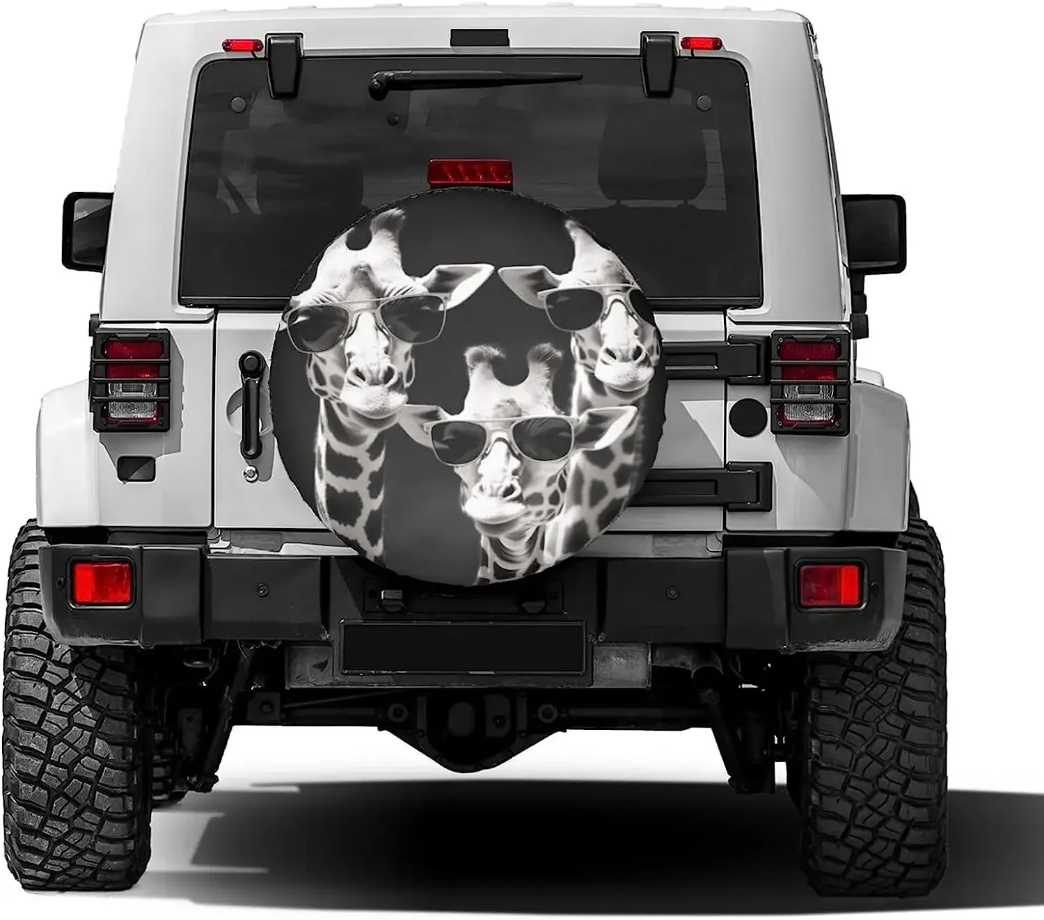 

Чехол для запасного колеса Giraffe, пыленепроницаемый чехол для колесного колеса, подходит для прицепа, внедорожника и многих транспортных средств, 15 дюймов, для мужчин и женщин, автомобильные аксессуары