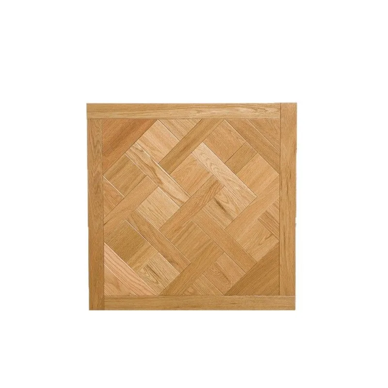 Parquet floor Multi-layer solid wood black walnut oak natural color square Versailles parquet floor
