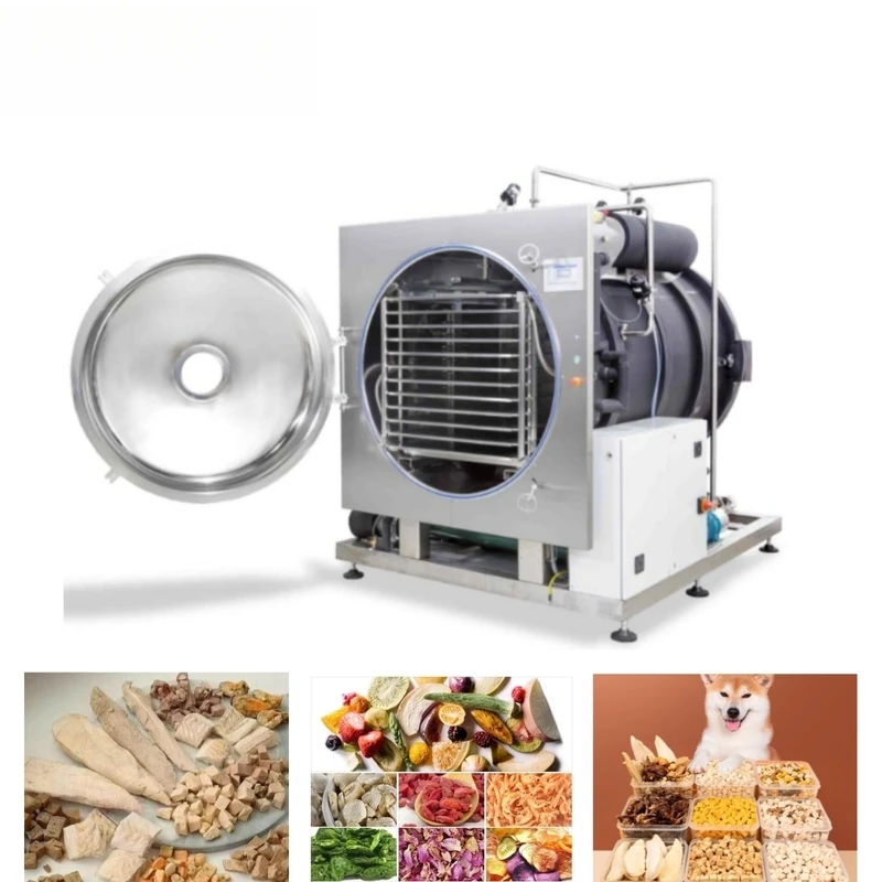 100KG Commercial Drying Machine SJ-100H Freeze Dried Food Batch Production