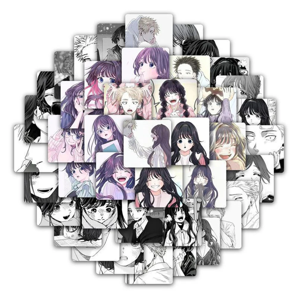 10/30/59pcs Kawaii Kaoruko Waguri Stickers The Fragrant Flower Blooms With Dignity Anime Sticker Kaoru Hana Wa Rin to Saku Decal