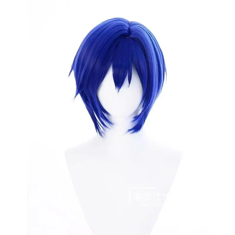 KAITO Cosplay Wig Project SEKAI Colorful Stage! Matte Fiver Heat Resistant Synthetic Hair With Wig Cap For Halloween Comic Con