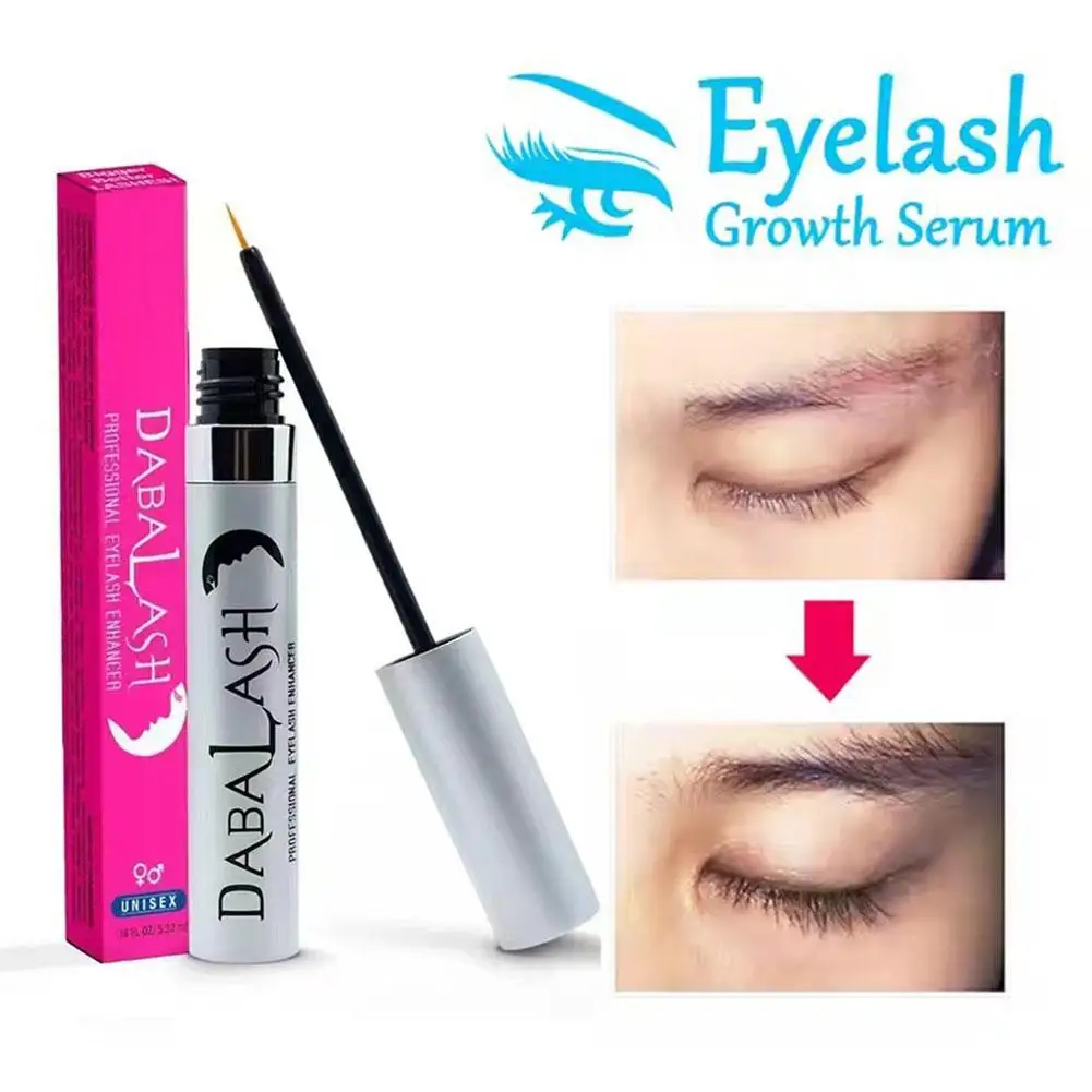 Dabalash 0.18oz 5.32ml cílios crescimento rápido essência fortalecedor lápis realce nutritivo sobrancelha iluminando soro maquiagem