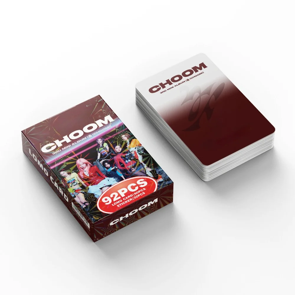 92Pcs/Set Kpop BABY CHOOM Lomo Cards High Quality Album REALLY LIKE YOU Photo Card For Collection Fans Gifts