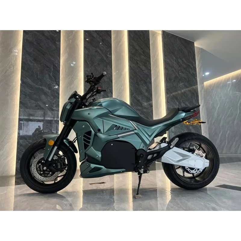 New Model Mid Drive Motor Eec With Battery 72V Electric Motorcycle