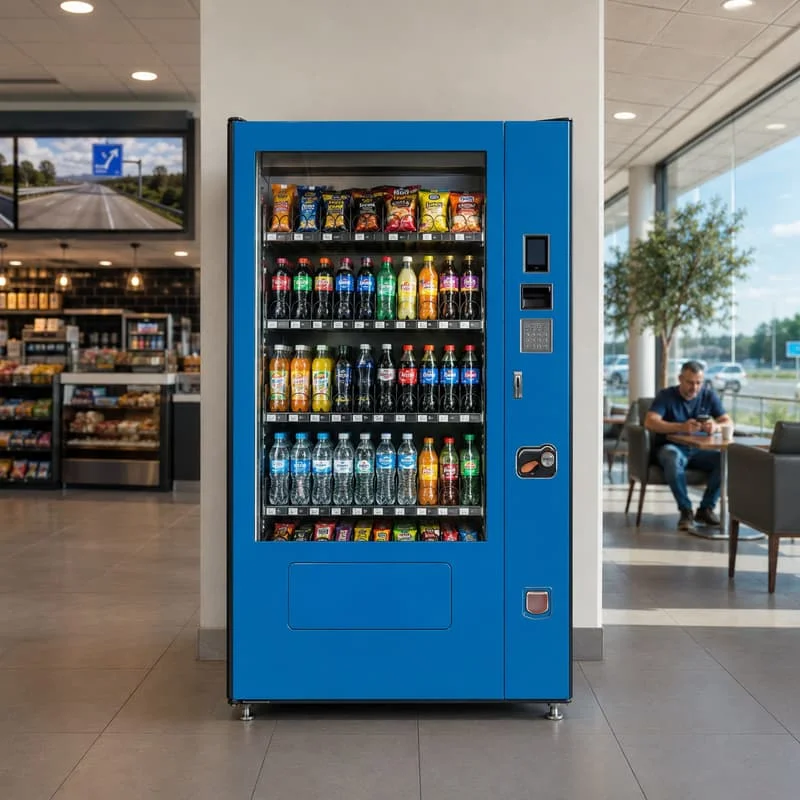 Commercial Food and Drink Vending Machine Easy Operation Customized Solution with Fast Dispensing and Friendly Interface