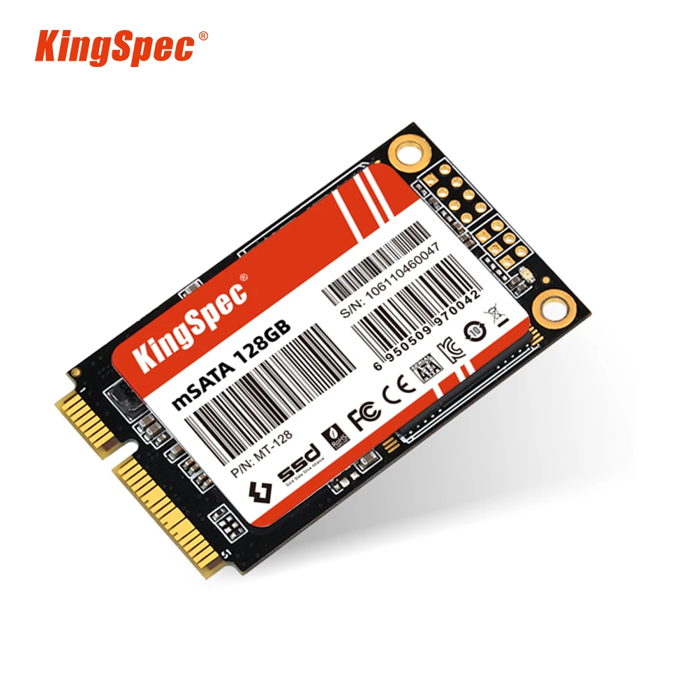 KingSpec mSATA SSD 512gb 128GB SATA 3 Internal SSD Hard Drive