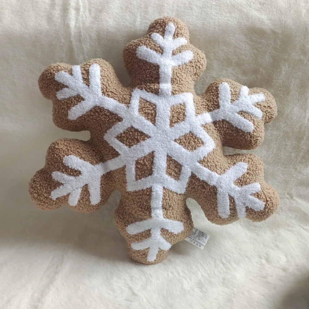 

New Soft Christmas Cartoon Pillow Red Plush Red Decoration Pillow Candy Crutch Winter Pillow Christmas