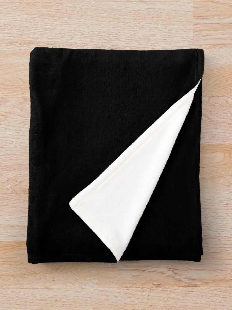 Vanta Black (The Blackest Black) Throw Blanket