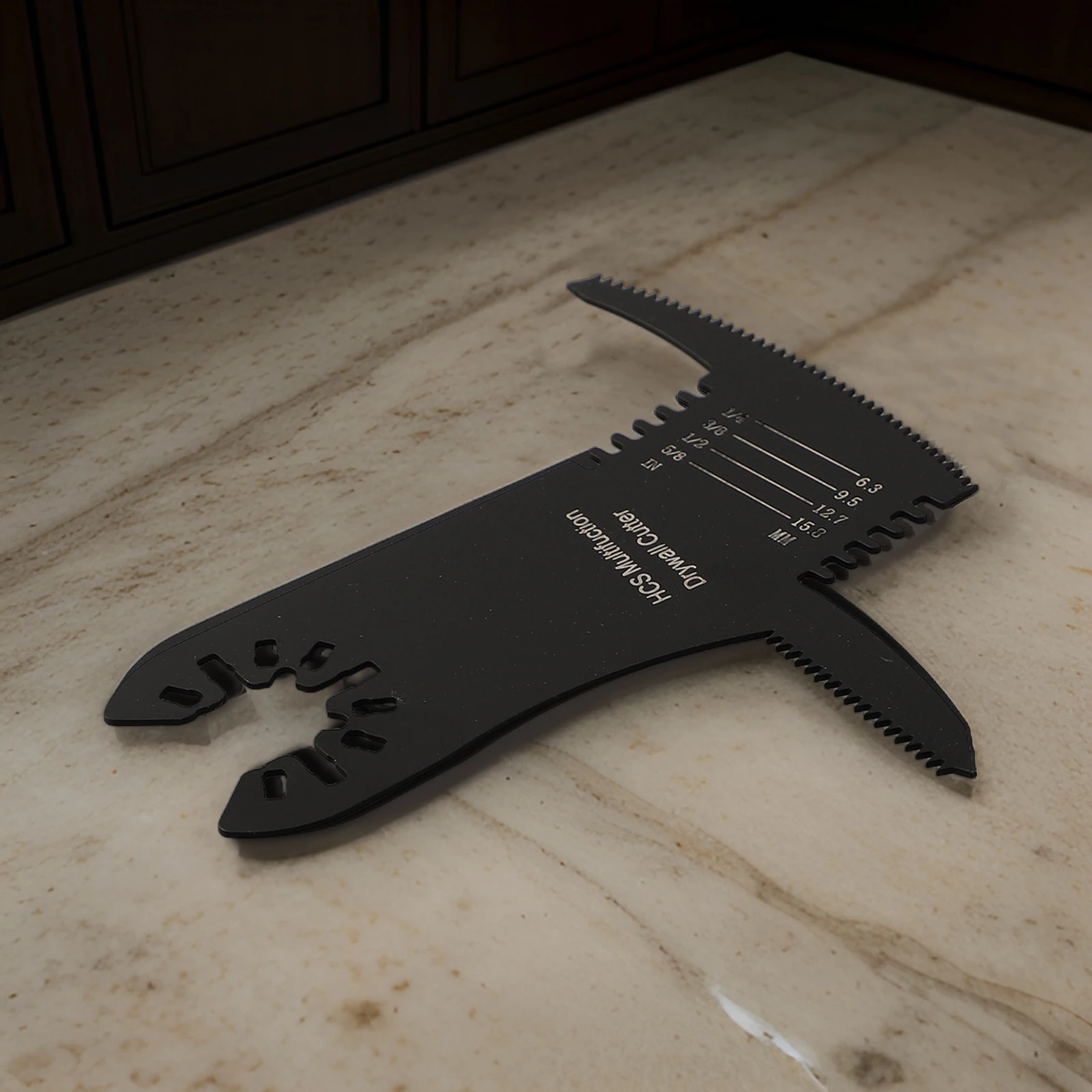 

Standard Single Electrical Outlet Multi Tool Blade PVC PVC Push Pull Cut Capabilities Reflect Drywall Thickness