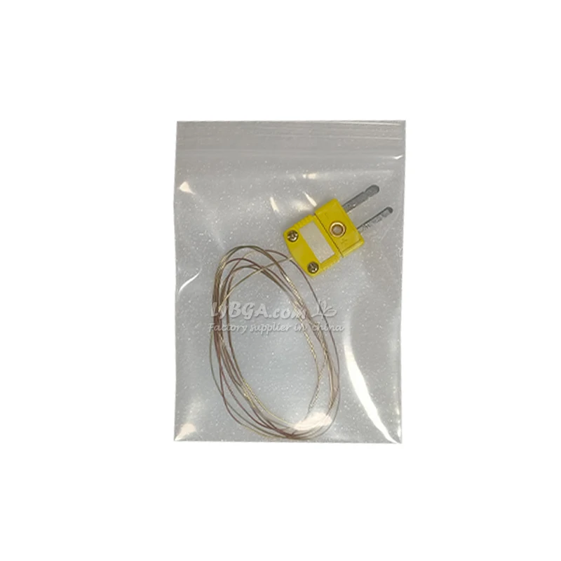 LY 1 Meter Thermocouple Temperature Sensor Omega K-Type Wire SMPW-TT-K-30-SLE for BGA Soldering Station Use