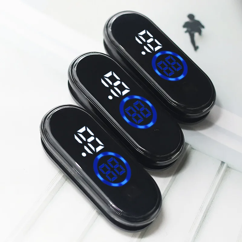 50 шт./лот DIY светодиодные электронные часы, детали головки для мальчиков и девочек, студентов, детские сенсорные часы, подарки