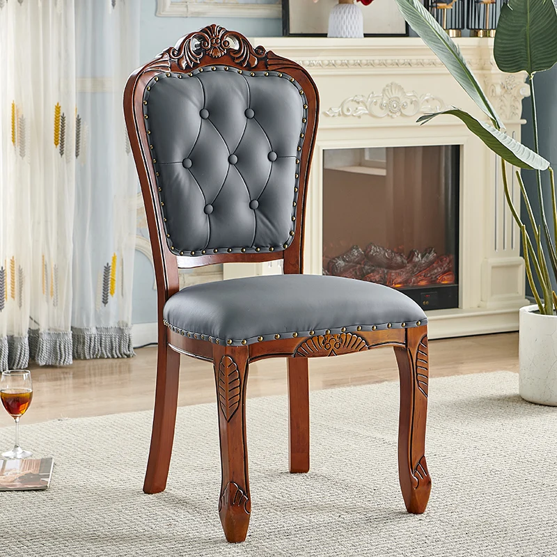 Kitchen Trendy Rustic Dining Chairs Cushions High Modern Dining Chairs Gaming Sedie Pranzo Moderne Home Accessories Furniture view 5