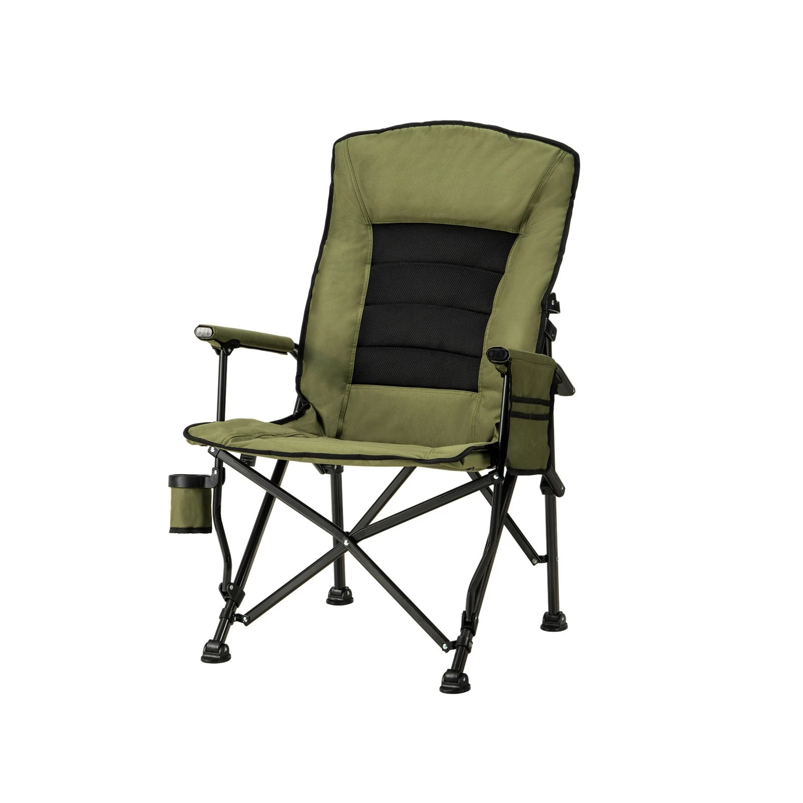 مسند ظهر محمول خاص للتخييم في الهواء الطلق، كرسي قابل للطي قابل للتعديل #5