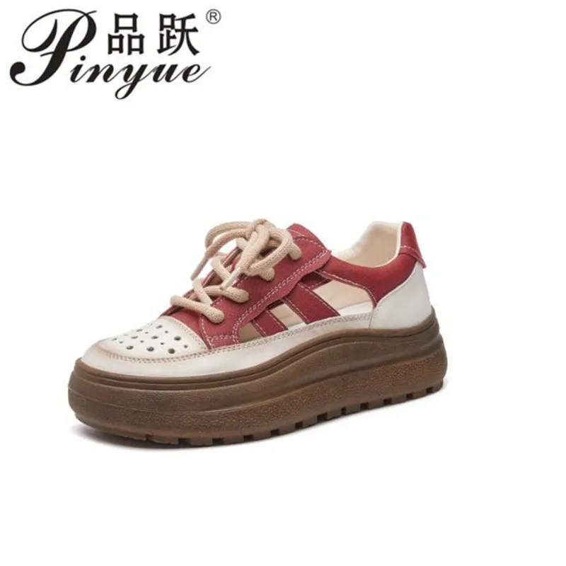 

Женская летняя повседневная обувь, женские спортивные сандалии, модные сандалии с закрытым носком, женские удобные прогулочные сандалии с вырезами 40