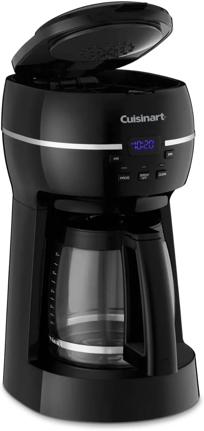 12-Cup Programmable Coffeemaker, DCC-1500TG, Black