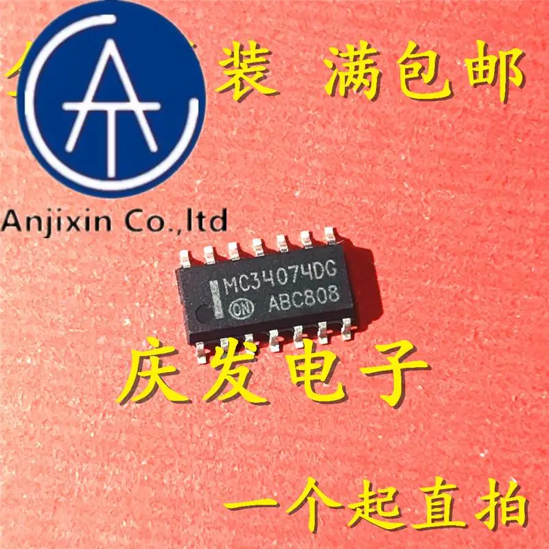 

10pcs 100% orginal new in stock MC34074DR2G MC34074DG SOP16