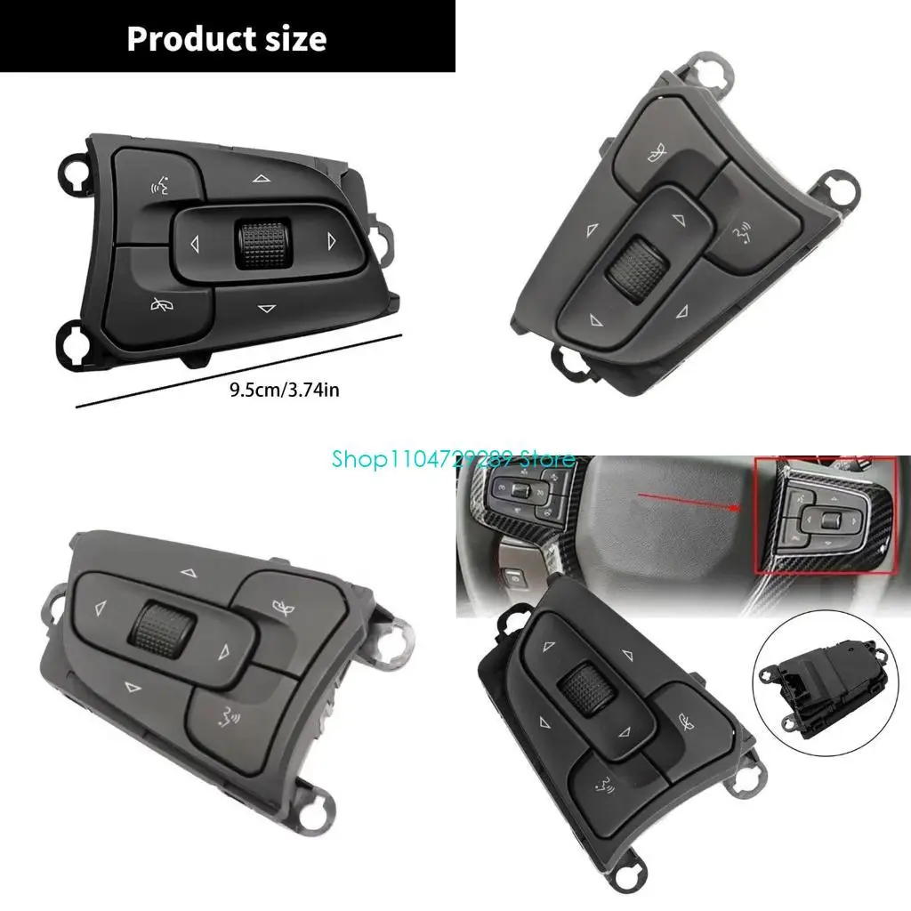 

D8KE Steering Wheel Control Button 13528612 13535355 Control Switch