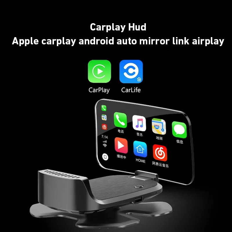 Cartend CarPlay OBD HUD Android Auto Head Up Display Speed Warning for MB W176 W212 W204 W218 W246 W207 W221 C207 C117