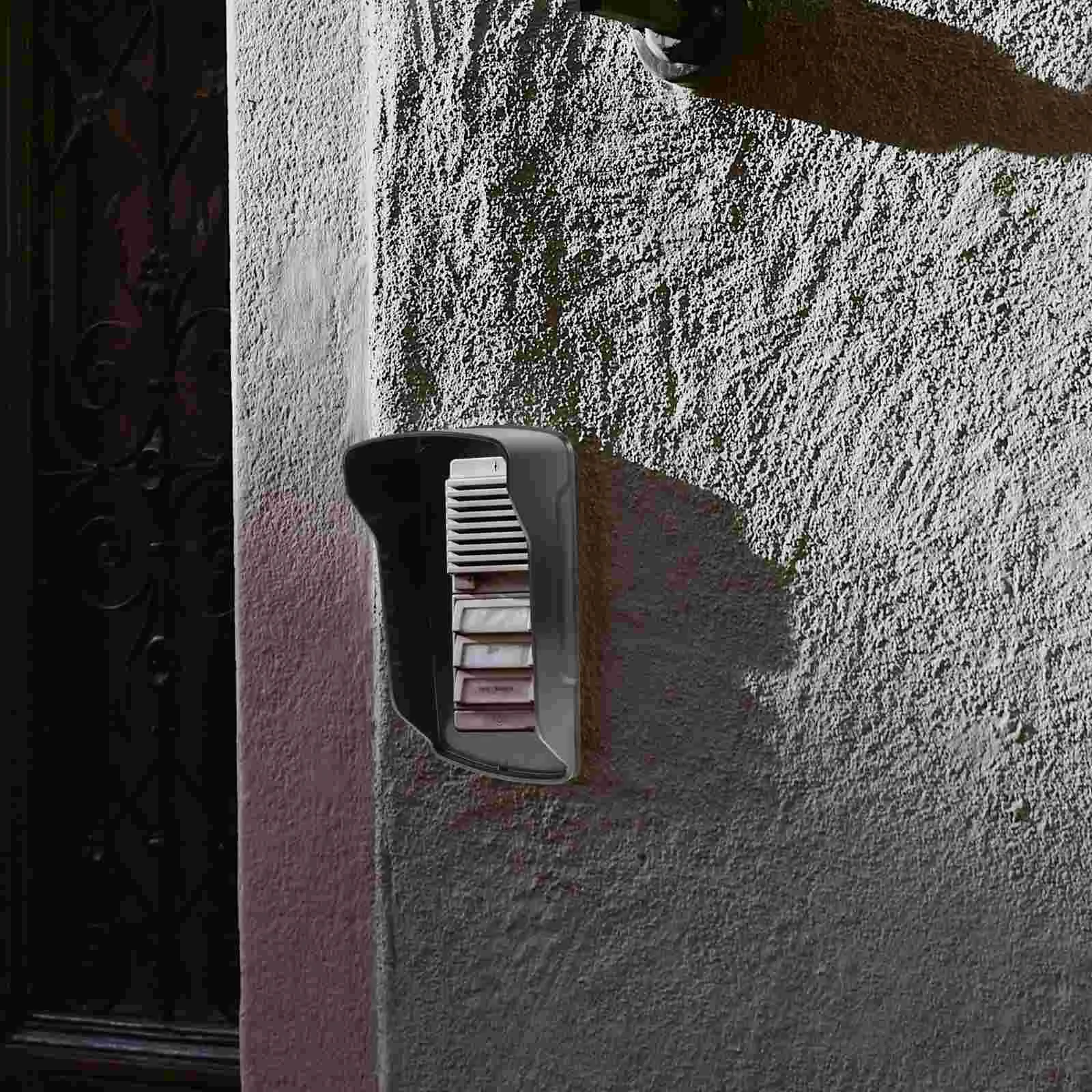 Access Control Rain Cover Protector Door Bell Doorbell Protective Chime Plastic Weatherproof Covers Shell Protection