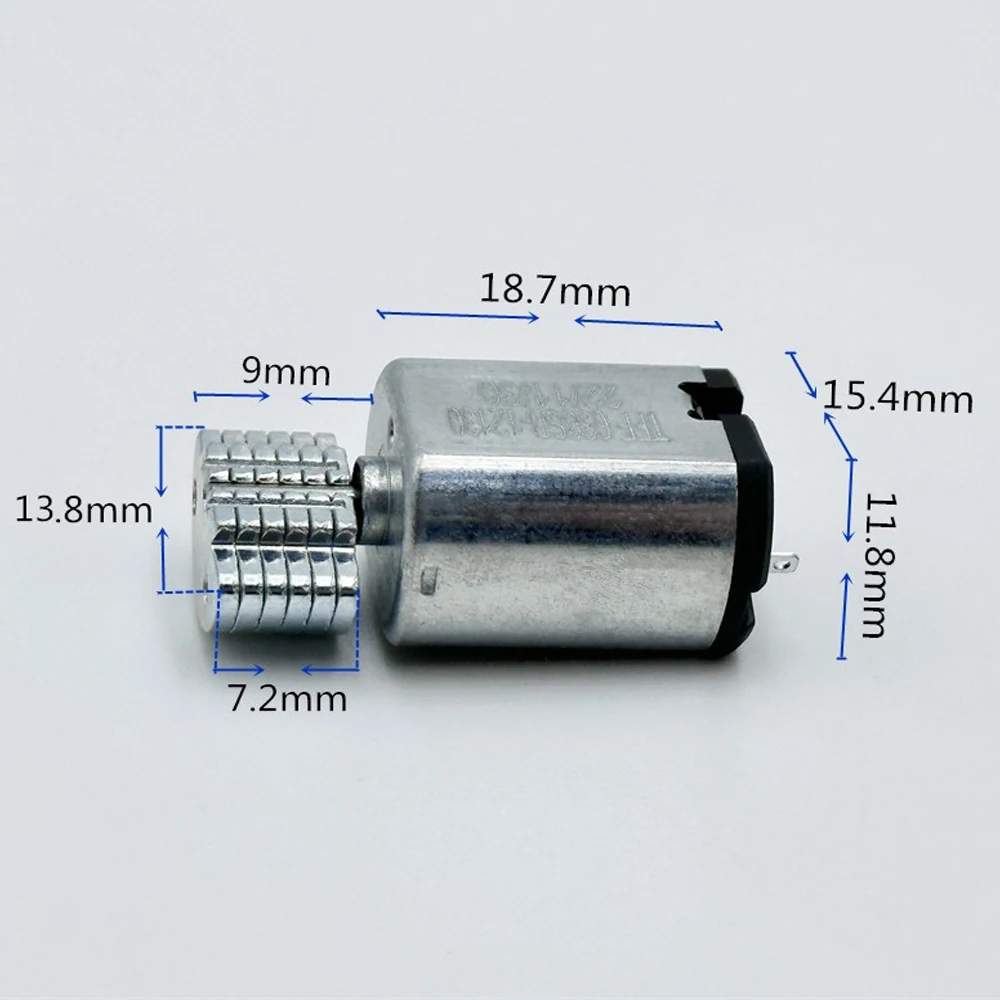 Mini 030 Vibration Motor DC 3V-3.7V 5000RPM Precious Metal Brush Vibrator Beauty Massage Sticker Eccentric Wheel Vibration Motor