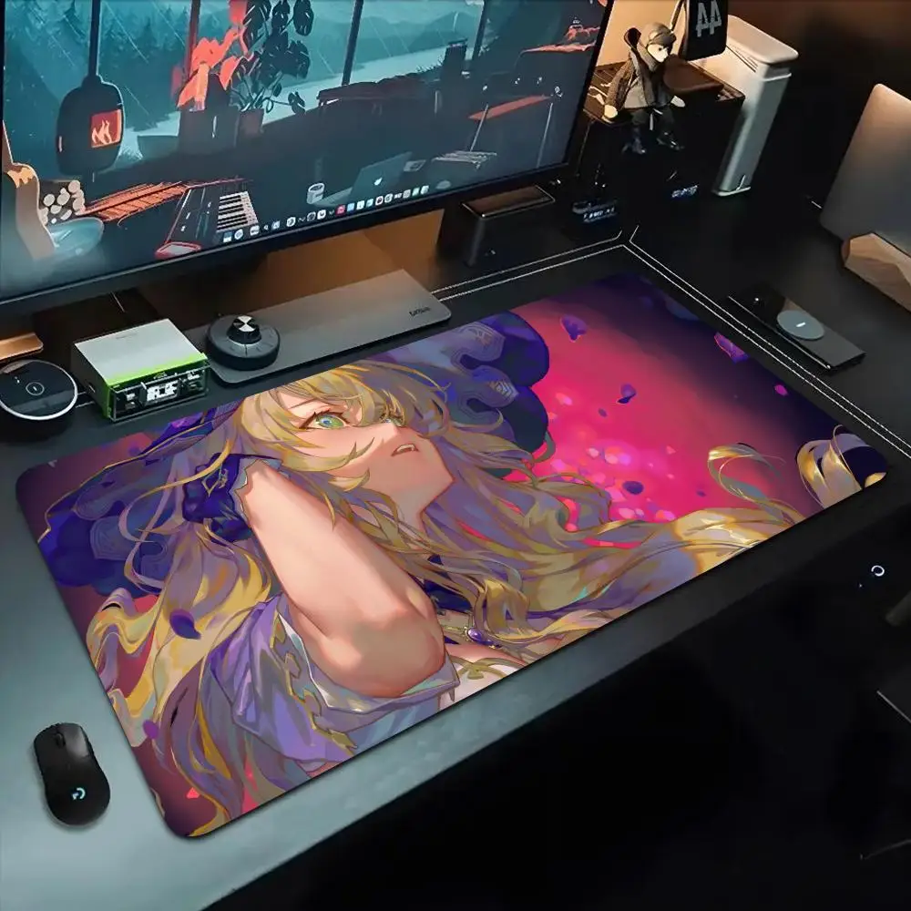 

Коврик для мыши lisa minci 500X1000 мм, большой игровой коврик для мыши Gamer XL, резиновый коврик для клавиатуры отаку, коврик для ноутбука, стола