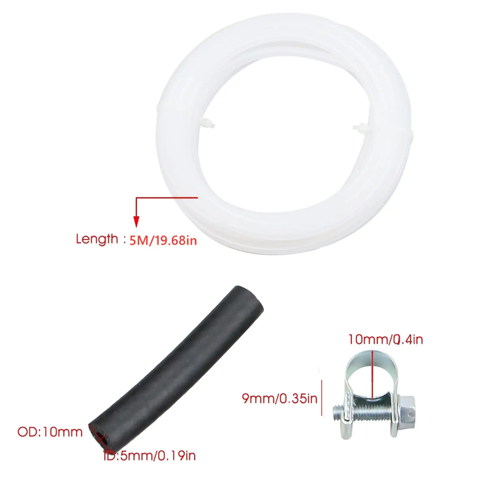 سيارة الهواء وقوف السيارات سخان أنبوب استبدال أنابيب الوقود خط خرطوم كليب النفط فلتر الوقود 89031118 ل Webasto Eberspacher سخان