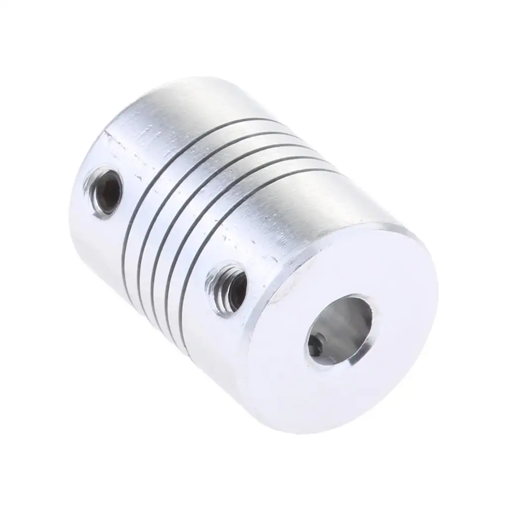 Flexible Couplings Stainless Steel 6mm to 8mm Shaft Connector 3D Printer Accessories for Robotics Projects