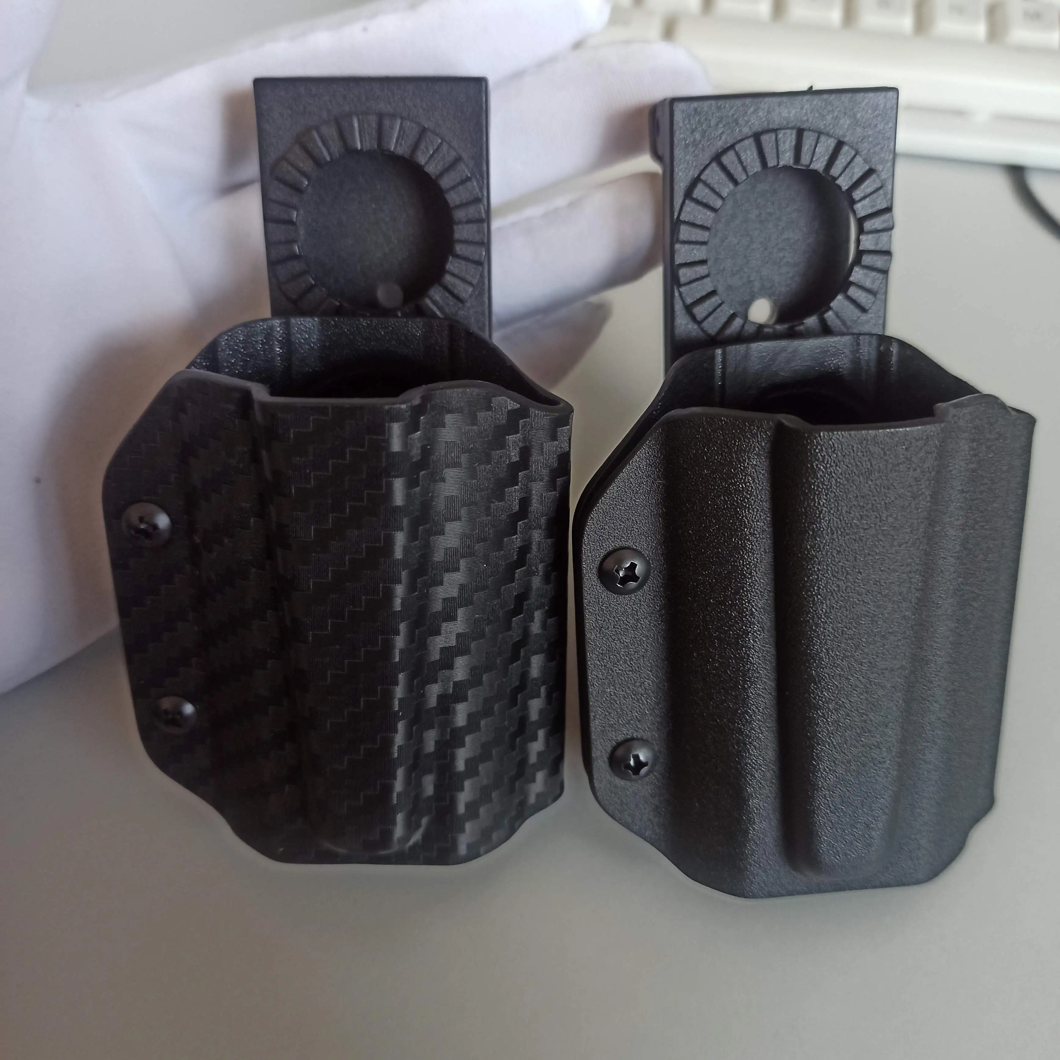 1 Piece Flashlight Kydex Sheath Scabbard K-Sheath with Belt Clip for NITECORE EDC37 Flashligh(FLASHLIGHT NOT INCLUDED)
