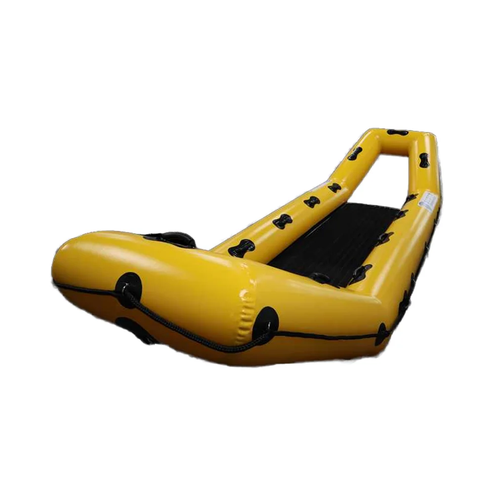 Factory Direct Selling Scheduling Fast Inflatable Ice Rescue Sled Water Equipment Floating Raft PVC Rubber Boat