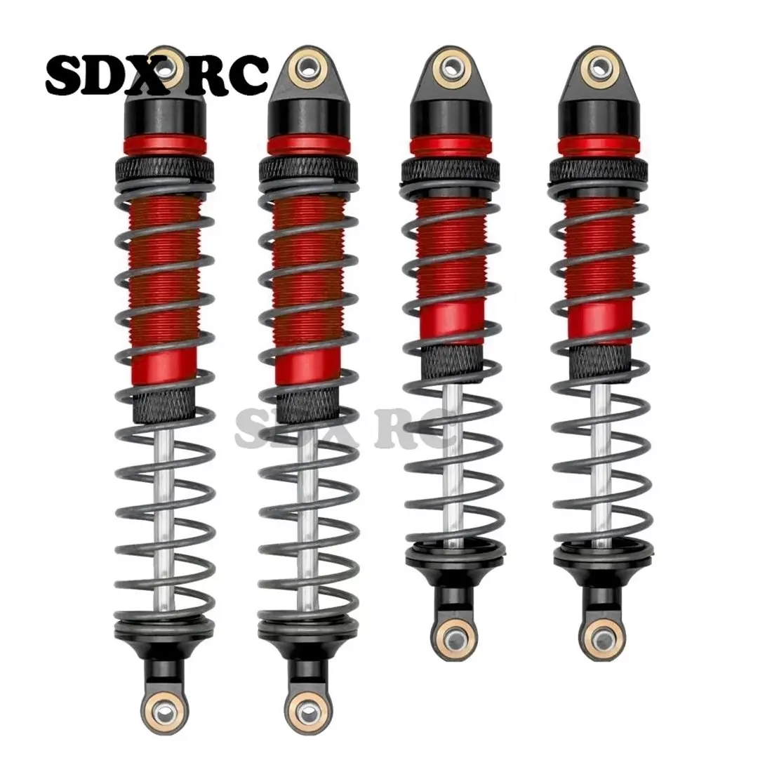 

4pcs Metal Front and Rear Shock Absorber Damper for Arrma 1/10 SENTON Granite Typhon Big Rock RC Car Upgrade Parts