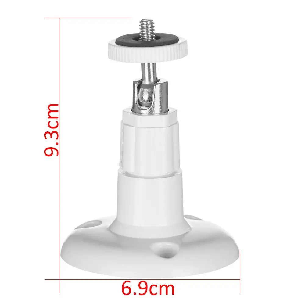 1/2/3/5pcs 360 Degree Metal Security Wall Indoor Outdoor Adjustable Mount Wall/Ceiling Security Bracket for Arlo or Arlo Pro view 5