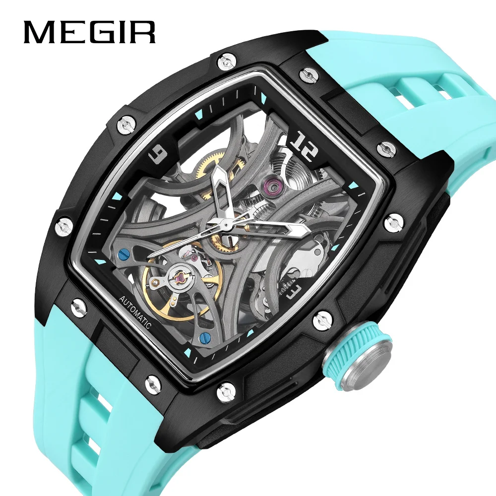 MEGIR 男性腕時計ファッションブラック防水自動機械式時計 - Luxury Watch Hublot のレビューと価格