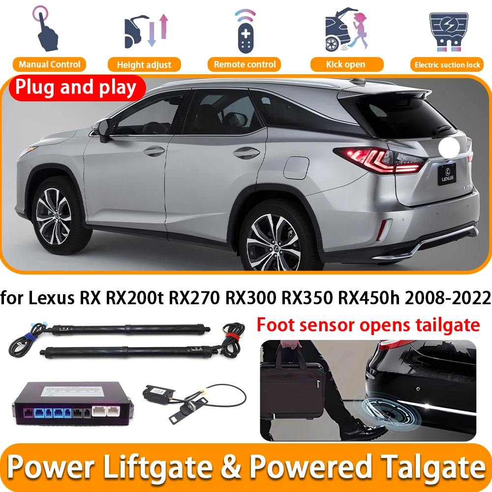 for Lexus RX RX200t RX270 RX300 RX350 RX450h 2008-2022 OEM Electric Automatic Powered Tailgate Power Liftgate System Trunk Lift